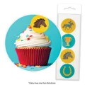 Edible Melbourne Cup Wafer Cake Toppers (Pk 16)