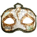 Cream & Gold Masquerade Mask - Salvatore Pk 1