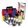 Face Paint Tool Kit with Paints, Brushes, Sponges, Sequins & Book Pk 1