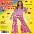 Hippie Flower Power Costume Pants (One Size)