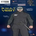 Adult Police SWAT Vest Costume (Standard Size)