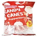 Christmas Peppermint Candy Canes 4g (Pk 30)