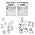 Acrylic Diamond Or Star Table Scatters in Box (Pk 2)