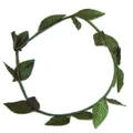 Green Leaf Roman Wreath Headband (Pk 1)