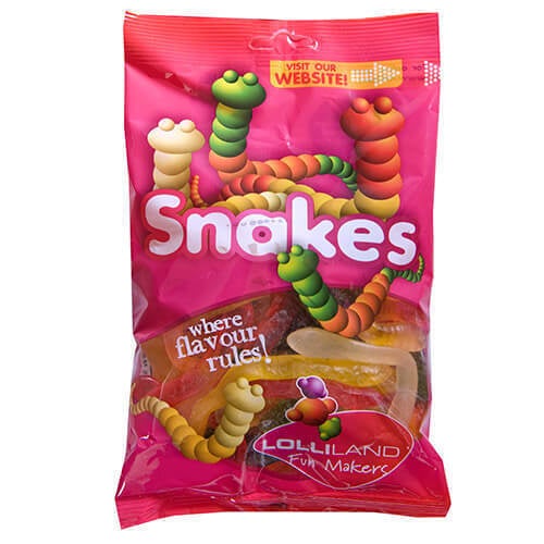 Lolly Snakes 160g