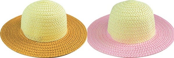 Assorted Colour Child Easter Bonnet Hat (Pk 1)