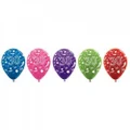 Metallic All Over 30 Latex Balloons 30cm (Pk 10)