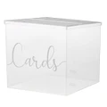 Ginger Ray Clear Acrylic Card Box Wishing Well (24cm)