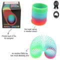 Rainbow Plastic Magic Spring Slinky Favour