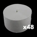 Jumbo White Crepe Paper Streamer (Bulk Pack 48 x 30m)