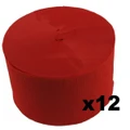 Jumbo Red Crepe Paper Streamer (Bulk Pack 12 x 30m)