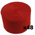Jumbo Red Crepe Paper Streamer (Bulk Pack 48 x 30m)