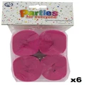 Cerise Hot Pink Crepe Paper Streamers (Bulk Pack 24 x 13m)