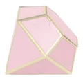 Pink & Gold Diamond Shape Favour Boxes (Pk 8)