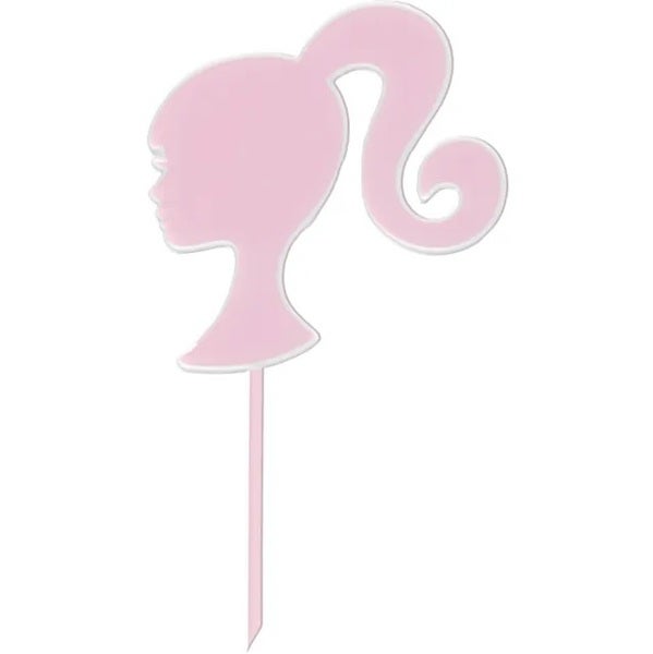 Barbie Acrylic Cake Topper