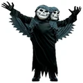 Child 2 Headed Ghost Halloween Costume (Large, 130-140cm)