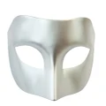 Silver Metallic Masquerade Eye Mask