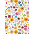 Pressed Flowers Gift Wrap 1 Sheet