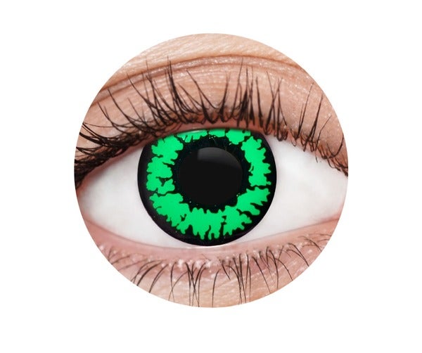 EyeFX Reptile Costume Contact Lenses & Case