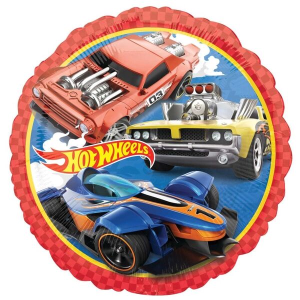 Hot Wheels Racing Car Hot Rods Foil Balloon 71cm