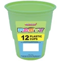 Apple Green Plastic Cups (9oz-270ml) Pk 12