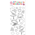 Colour In Fairy Stickers (37 Stickers)