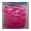 Pre-Clipped Hot Pink Ribbon Pk 25