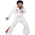 Elvis Child Costume - Jumpsuit and Scarf (Large, 10-12 Years) Pk 1