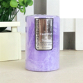 Purple Lilac & Cotton Blossom Scented Pillar Candle (5cm x 7.5cm) Pk 1