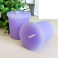 Purple Lilac & Cotton Blossom Scented Votive Candle (4.5cm x 4.5cm) Pk 1 (1 Candle Only)