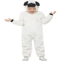 Sheep One Piece Suit Child Costume (Small, 4-6 Years)