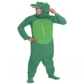 Adult Crocodile One Piece Suit Costume (Medium, 38-40)