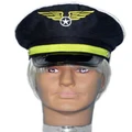 Black Airline Pilot Hat pk 1