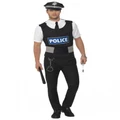 Adult Instant Policeman Costume Kit (Large) Pk 1