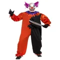 Halloween Adult Bo Bo the Scary Clown Costume (Large, 42-44)