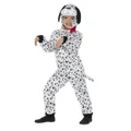 Child Dalmatian Dog One Piece Suit Costume (Small, 4-6 Years)