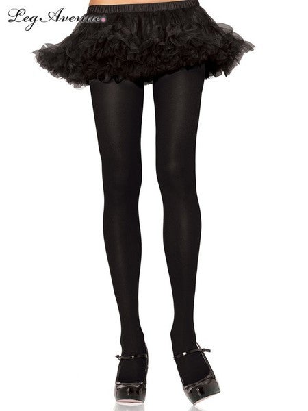 Black Tights / Pantyhose (Plus Size) Pk 1