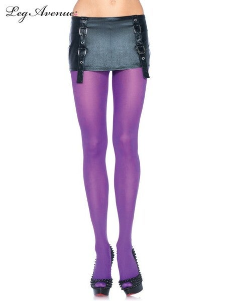 Adult Purple Tights / Pantyhose (One Size) Pk 1
