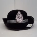 Adult Black Police Woman Hat Pk 1