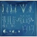 Assorted Transport / Boys Theme Shapes Plastic Chocolate Mould Pk 1