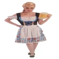 Adult Pretzel & Beer Girl Oktoberfest Costume (Medium)
