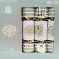 Christmas Gold, Silver & White Celebration Sparkle Bon Bons (14in.) Pk 10
