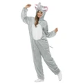 Adult Elephant One Piece Suit Costume (Large, 42-44in) Pk 1