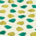 Green & Gold Foil Key West Palm Leaf Confetti Scatters Pk 48