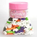 Edible Cake Decoration Sprinkles Bats and Ghosts (90g) Pk 1