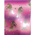 Unicorn Gift Wrap 700mm x 495mm (Pk 1)