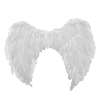 Child White Angel Wings (60x40cm) Pk 1