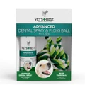 Vets Best Dental Spray 120ml & Floss Rope Ball Kit [EXP:05/26]