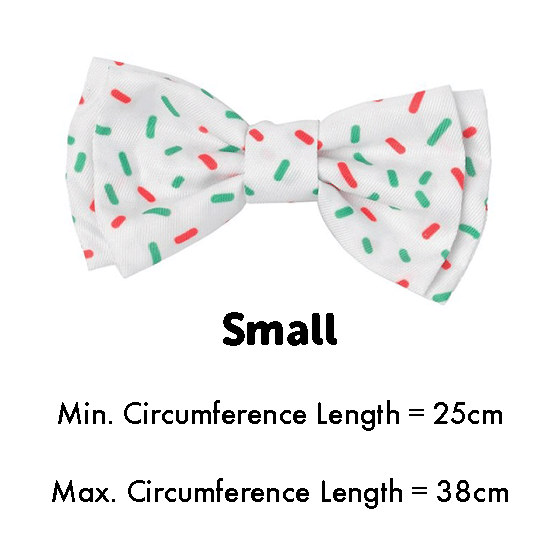 FuzzYard Speckle Dog Bow Tie-Small
