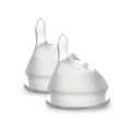 Haakaa: Silicone Orthodontic Bottle Nipple - Size L (2-Pieces)